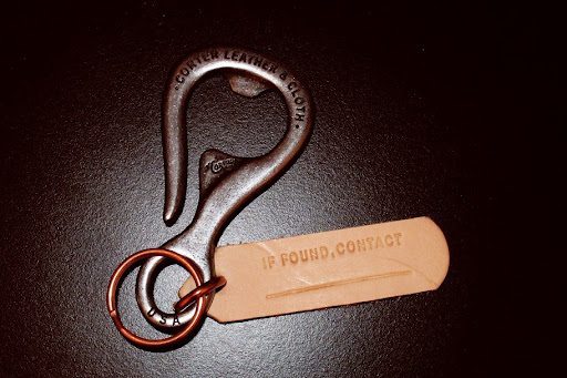 chaveiro corter leather