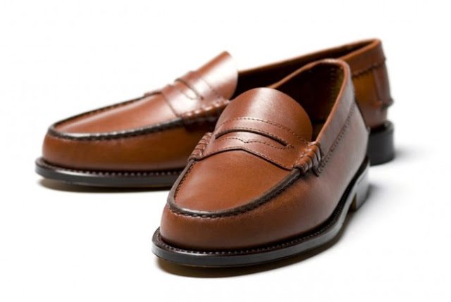 sapato penny loafer masculino