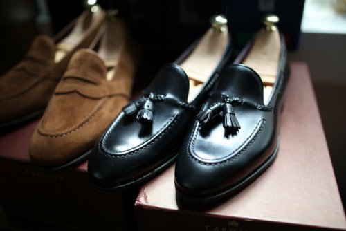 sapato tassel loafer preto