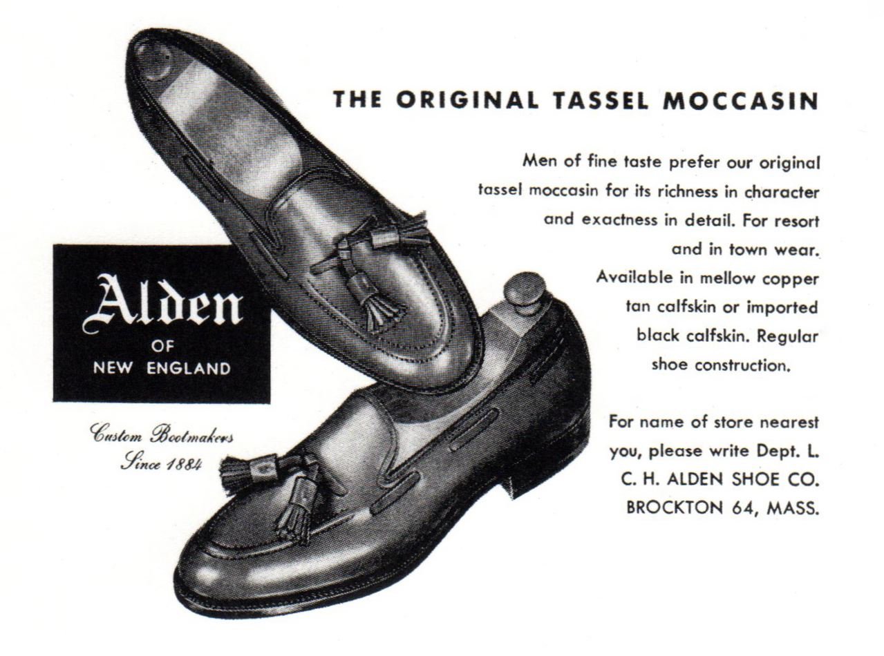 tassel loafer alden