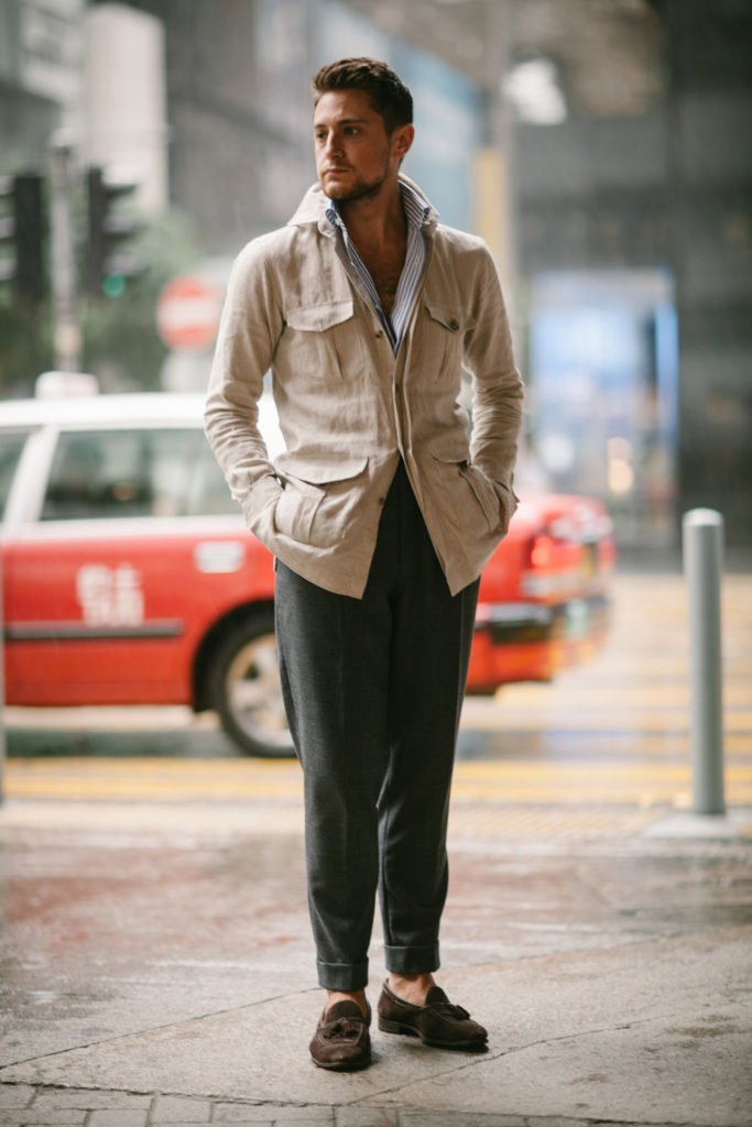 sapato tassel loafer de camurça 