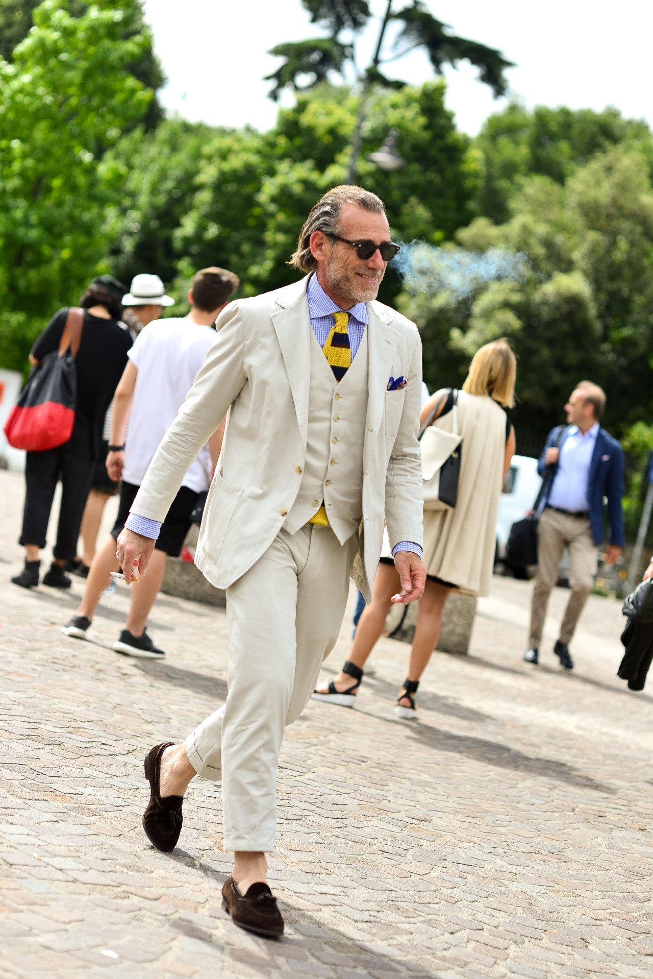 sapato tassel loafer no verão