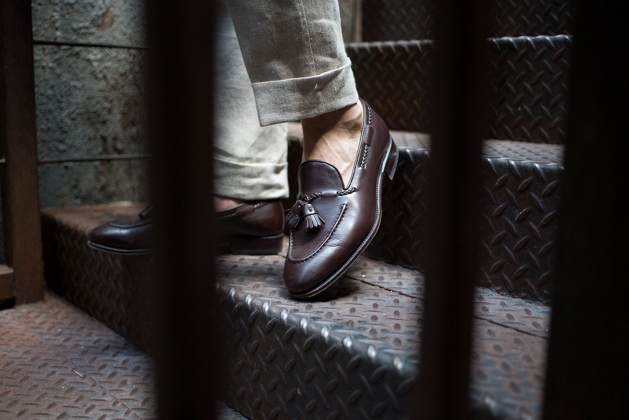sapato tassel loafer