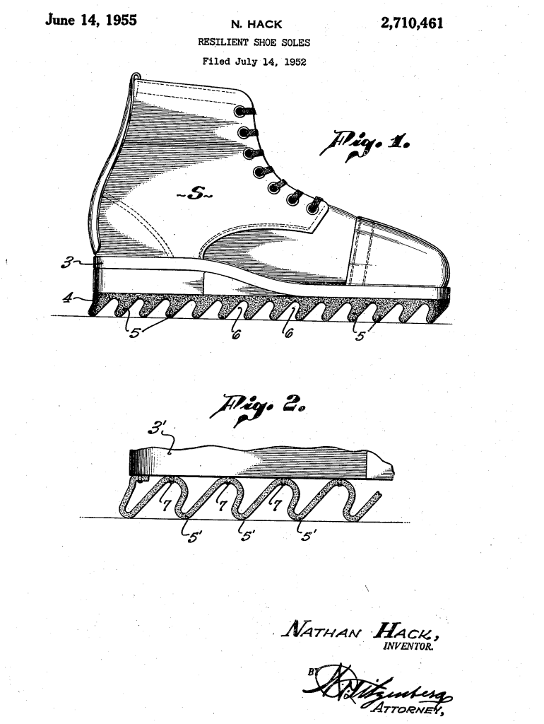 Patente da Ripple Sole, 1955