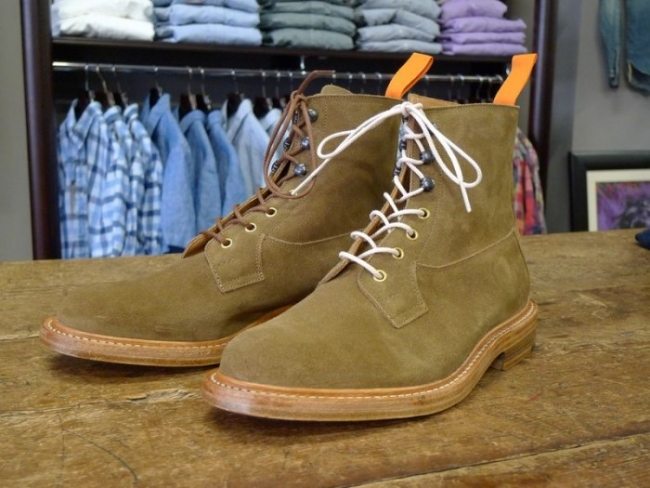 Super Boot Trickers de Camurça Bege