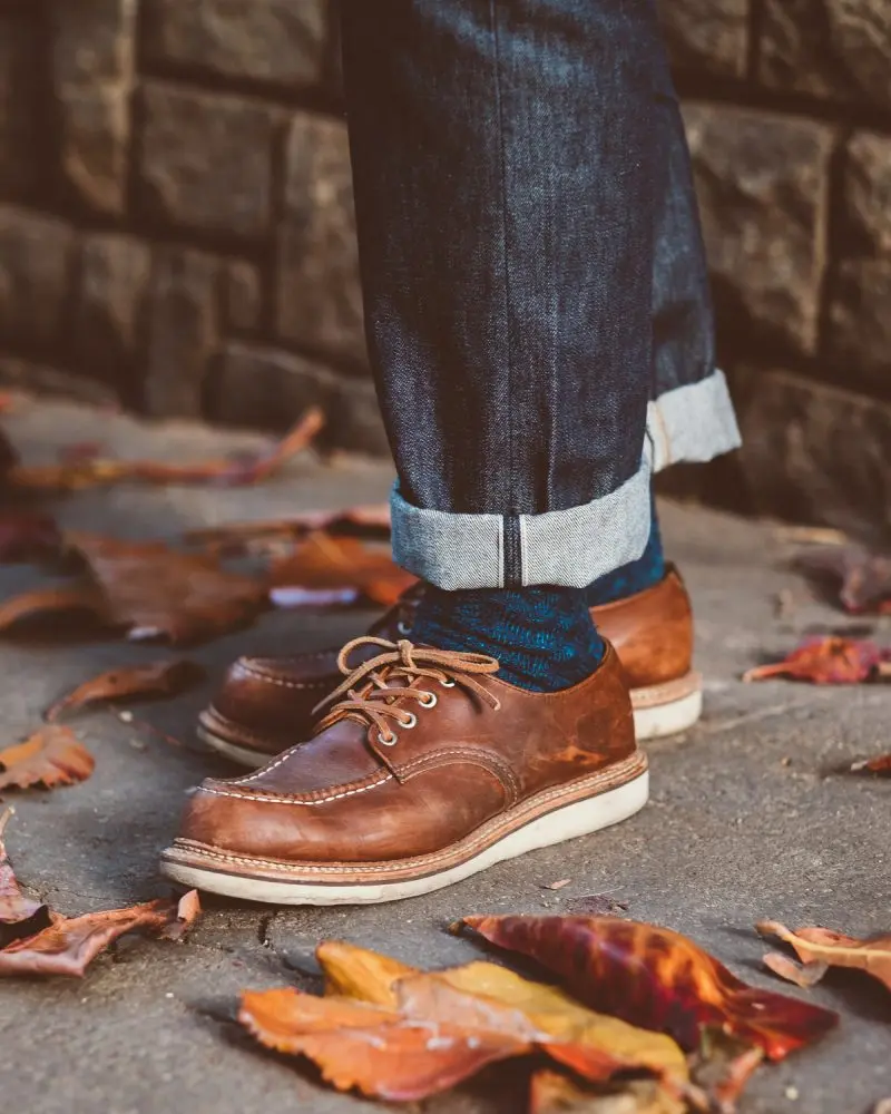 Bota no verão - Review do sapato Redwing oxford marrom