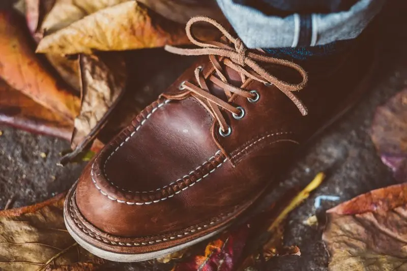 Bota no verão - Review do sapato Redwing oxford marrom