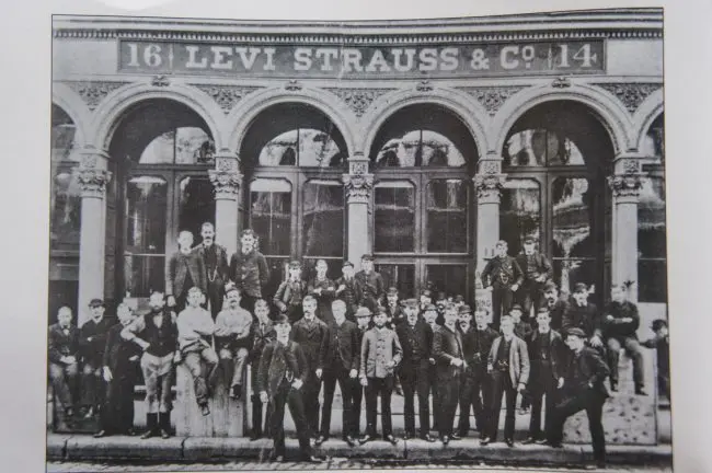 Prédio da Levi´s em 1866