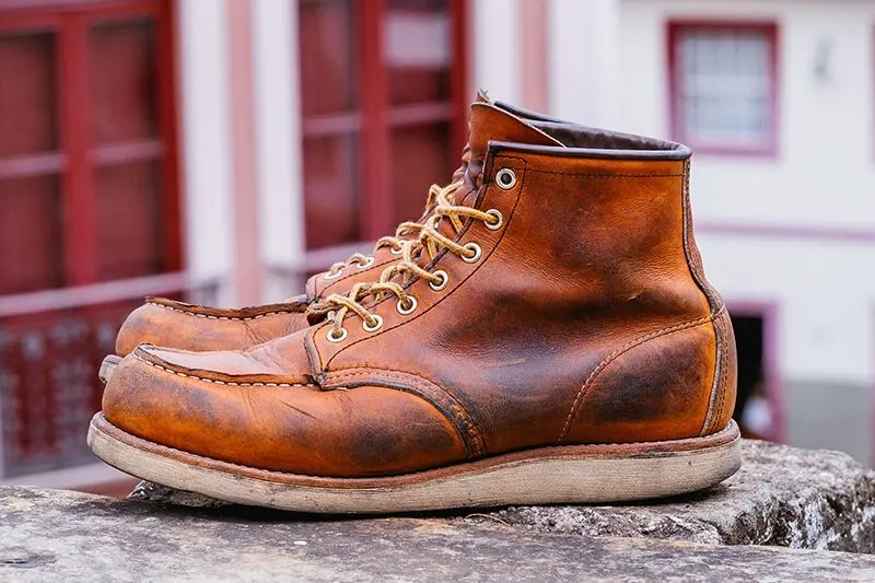 Red Wing 875 9Ｅ Red Wing Boots 875 - Review das botas moc toe originais