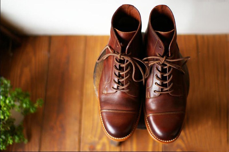 bota masculina vintage