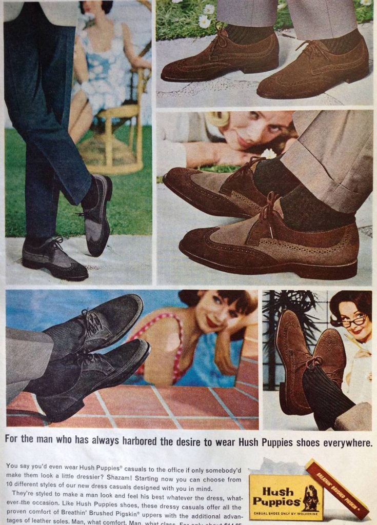 sapatos hush puppies