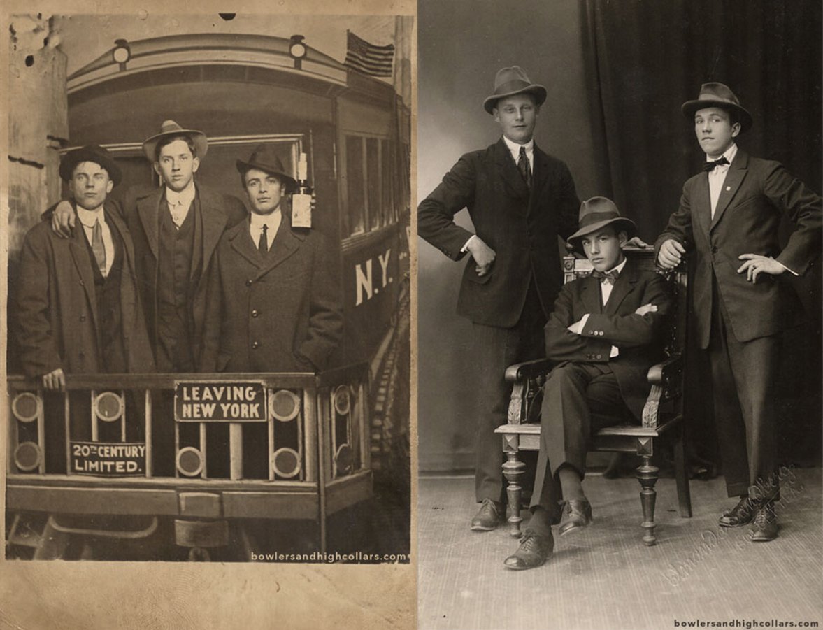 Fotos de fedora na década de 1920 Fotos de fedora na década de 1920