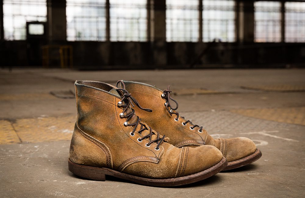 Bota Red Wing Iron Ranger Rough Out