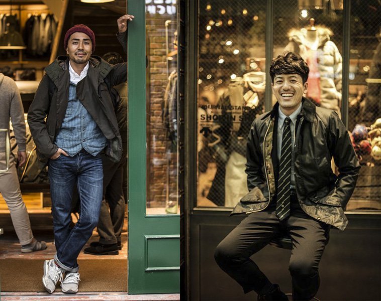 como usar um casaco barbour casual