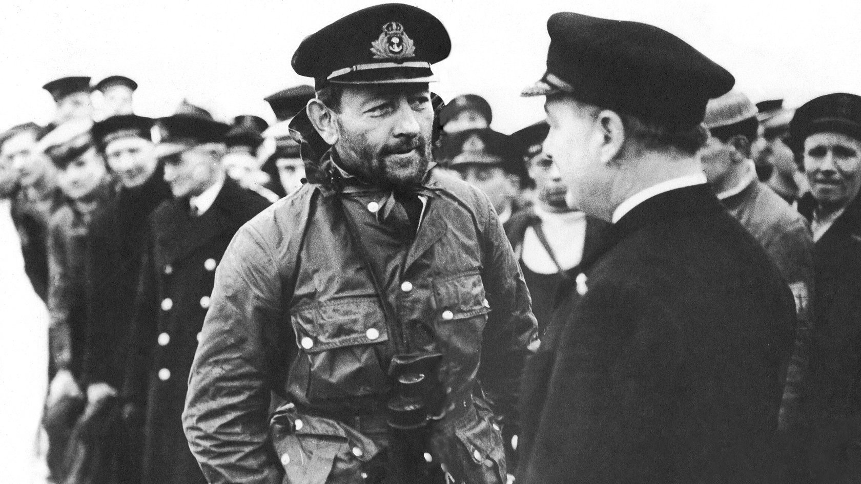 Capitão George Philips vestindo a Barbour Ursula