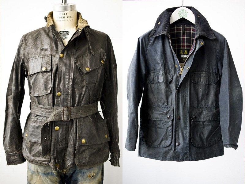 jaquetas barbour vintage