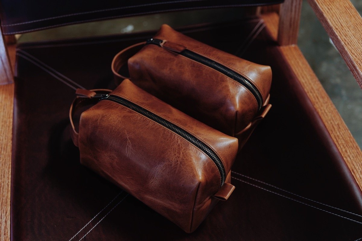 Necessaires Masculinas de couro