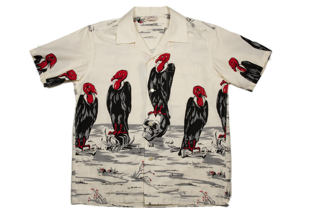 Camisa de Rayon Abutres