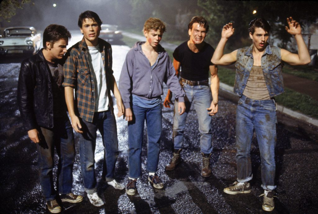 Briga no filme The Outsiders Briga no filme The Outsiders
