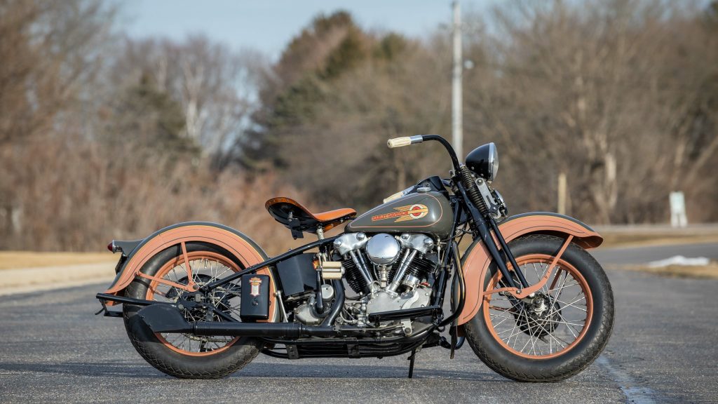 Moto Harley-Davidson Knucklehead